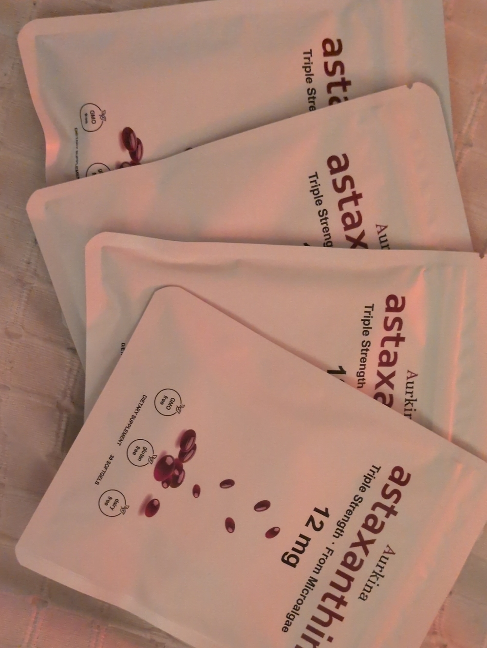 Astaxanthin 12 mg - Red Softgels